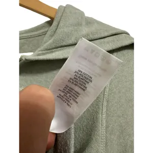 TNA Women's Full Zip Thermal Cotton Blend‎ Hoodie Size Medium thumbnail 4