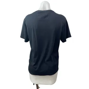 Banana Republic Women's Black Short Sleeve Crew Neck T Shirt Tee Top Size M thumbnail 4