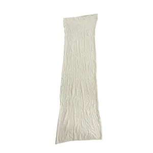 NEW Dalle Piane Cashmere Wool Beige Winter Snow Warmer Shawl Wrap Neck Scarf OS thumbnail 2