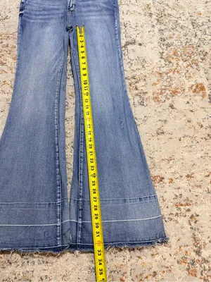 Judy Blue High Waist Tummy Control Release Hem Flare Jeans size 9/29 tall thumbnail 6