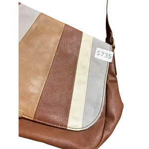 Relic Women's Multi-Color Striped Faux Leather Crossbody Bag With Polka Dot Inte thumbnail 13
