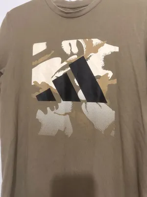 Title: Adidas Essentials Seasonal Camo Graphic Logo Tee - Size s thumbnail 4