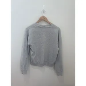 Brandy Melville Los Angeles California‎ Gray Waffle Knit Thermal Sweatshirt thumbnail 2
