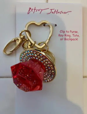 Betsey Johnson Ring Pop Bag Charm thumbnail 1