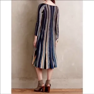 Anthropologie Moth‎ multi colored dress size S thumbnail 2