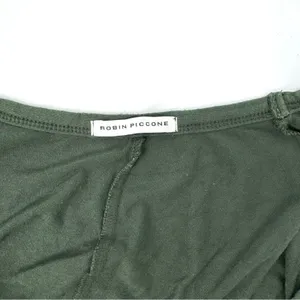 Robin‎ Piccone Cold Shoulder Mini Dress with Pockets Green Size Small thumbnail 7