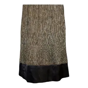 Black Gold Shimmery Shift Short Dress Size 8 Sleeveless Tie Back Night Out thumbnail 7