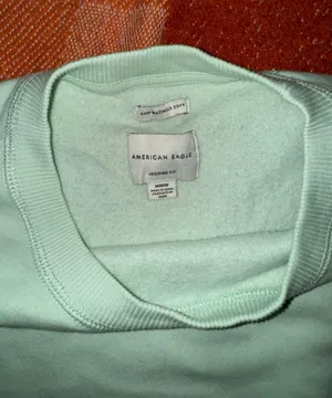 American Eagle Mint Green  Sweatshirt Crewneck thumbnail 4