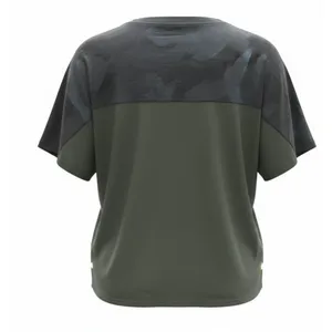 The North Face Crop Top‎ Womens M Camo Mesh Back Athletic Workout Shirt thumbnail 2