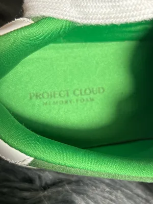 Madden Girl Y2K Navida Sneaker Green Platform White Strip Sneakers Size 9 thumbnail 11