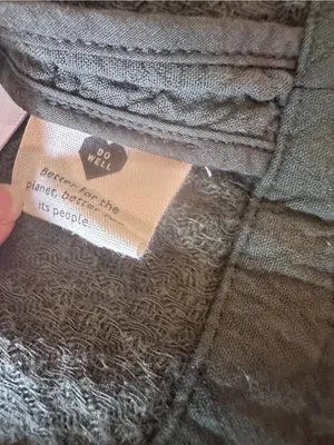 Madewell Diamond Jacquard Shaw Blazer Dark Forest Green Size Medium 100% cotton thumbnail 11