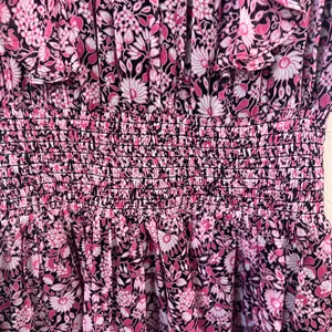 Shoshanna Dalia Silk floral popover dress size 0 thumbnail 6