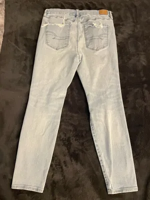 American Eagle Curvy Next Level Stretch High-Rise Jeggings thumbnail 2