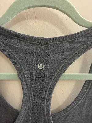 Grey Lululemon Swiftly Tech Tank thumbnail 3