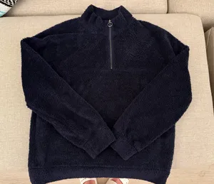 Fleece Quarter-Zip Sweater thumbnail 1