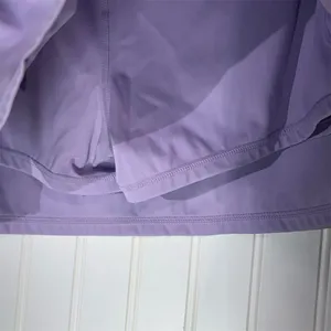 LouKeith Lilac Athletic Skort M Tennis Golf Skirt Built-in Shorts Stretch Purple thumbnail 5
