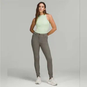 Lululemon City Sleek Slim-Fit 5 Pocket HR Pant Size‎ 32 Grey Sage thumbnail 3