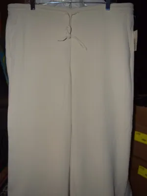 NWT "A New Day" Beige/Tan Pull on Slacks, Size XL thumbnail 1