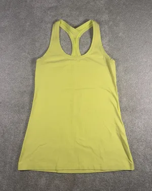 Lululemon Cool Racerback Tank 6 Yellow thumbnail 1