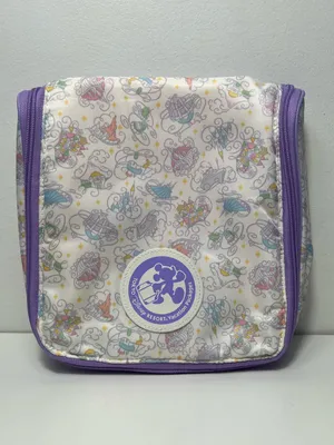 Tokyo Disney Resort Exclusive Vacation Package Hanging Toiletry Travel Pouch thumbnail 2