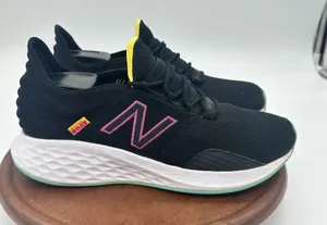 Size 8.5 - New Balance Fresh Foam Roav Black Fuchsia W thumbnail 1