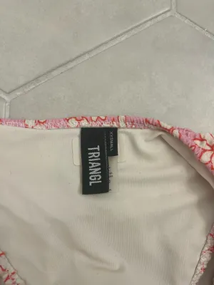 triangl bikini xs/xxs pink floral thumbnail 7