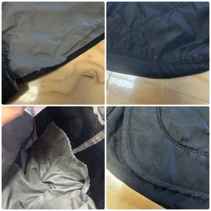 The North Face Quilted Crossbody Messenger Bag Black Nylon ABKZ T196 T596 Unisex thumbnail 9