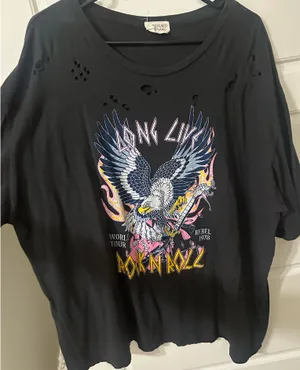 Refined canvas graphic tee Gray Size L thumbnail 2