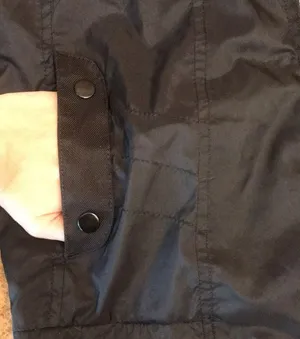 Ferrari black windbreaker style puma zip up car jacket size small nylon cars thumbnail 6