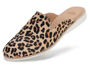 Rollie Derby Mule in Camel Leopard Size 8‎ or 39 Brown thumbnail 1