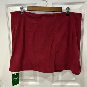Halara 1X Reddish Active Skort – 16” Athleisure thumbnail 5