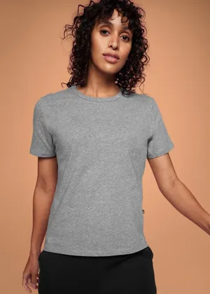On Running On-T‎ Gray Cotton T-Shirt Size Medium thumbnail 1
