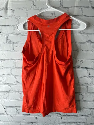 Athleta Women's Sleeveless Athletic Tank Top - Bright Orange medium thumbnail 6