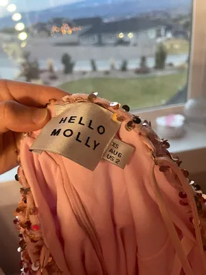 Hello Molly HOT TRICKS DRESS BLUSH thumbnail 5