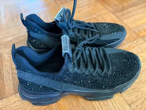 Steve Madden Maxima Rhinestone Sneakers thumbnail 1