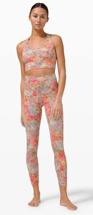 LULULEMON Align Pant 25" in Inflorescence Multi Sz. 8 thumbnail 1