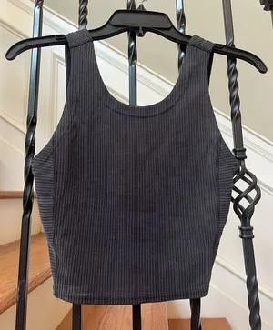 Lululemon Ribbed Softsteme Cropped Tank Top thumbnail 1