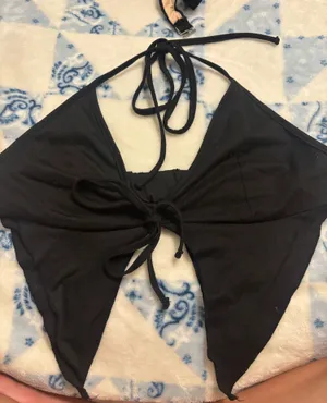 Black Going Out Top Shein thumbnail 1