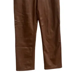 Abercrombie & Fitch Curve Love Vegan Leather 90s Relaxed size 8 Pants 29” waist‎ thumbnail 12