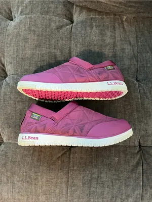 L.L. Bean Kids' Purple Quilted Slip-On Sneakers thumbnail 5