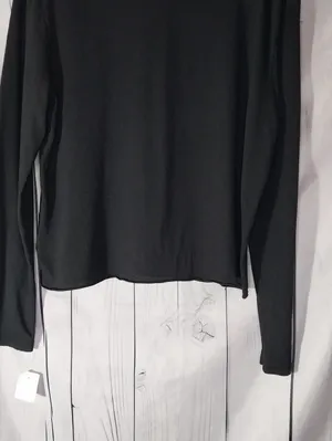 Pretty Rebel Cropped Long Sleeve 'I'd Rather Be Exploring' Graphic Tee NWT Black Size L thumbnail 6