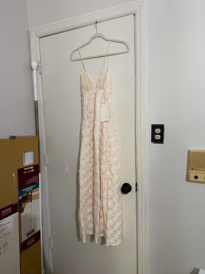 Nordstrom Midi Dress cream thumbnail 2