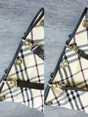 Burberry Blue Label Novacheck Vintage Canvas Tote Bag thumbnail 7