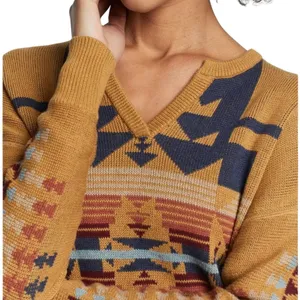 PENDLETON Chief Joseph Graphic Cotton Pullover Sweater Size L New w/ Tag $149 thumbnail 8