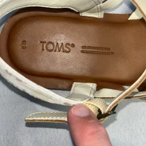 Toms Beige Abstract Cow Print thumbnail 3