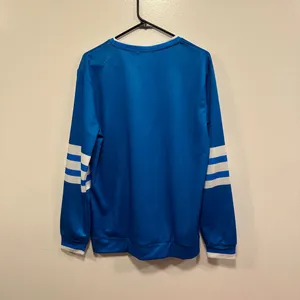 Detroit Lions Blue long sleeve lightweight Sweatshirt! Size large! thumbnail 5
