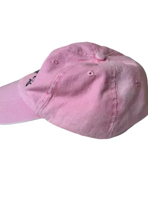 Martha's Vineyard Pink Golf Fishing Hat Ball Cap‎ Strap Back Adjustable thumbnail 6