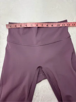 lululemon athletica‎ Dusty Mauve High-Rise Leggings Size 4 thumbnail 5