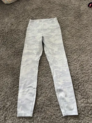 Lululemon White camo leggings  thumbnail 2