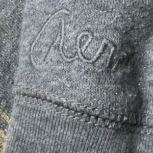 Aeropostale Womens Size XL NY Crewneck Sweatshirt‎ Grey Distressed Graphic Y2K thumbnail 11
